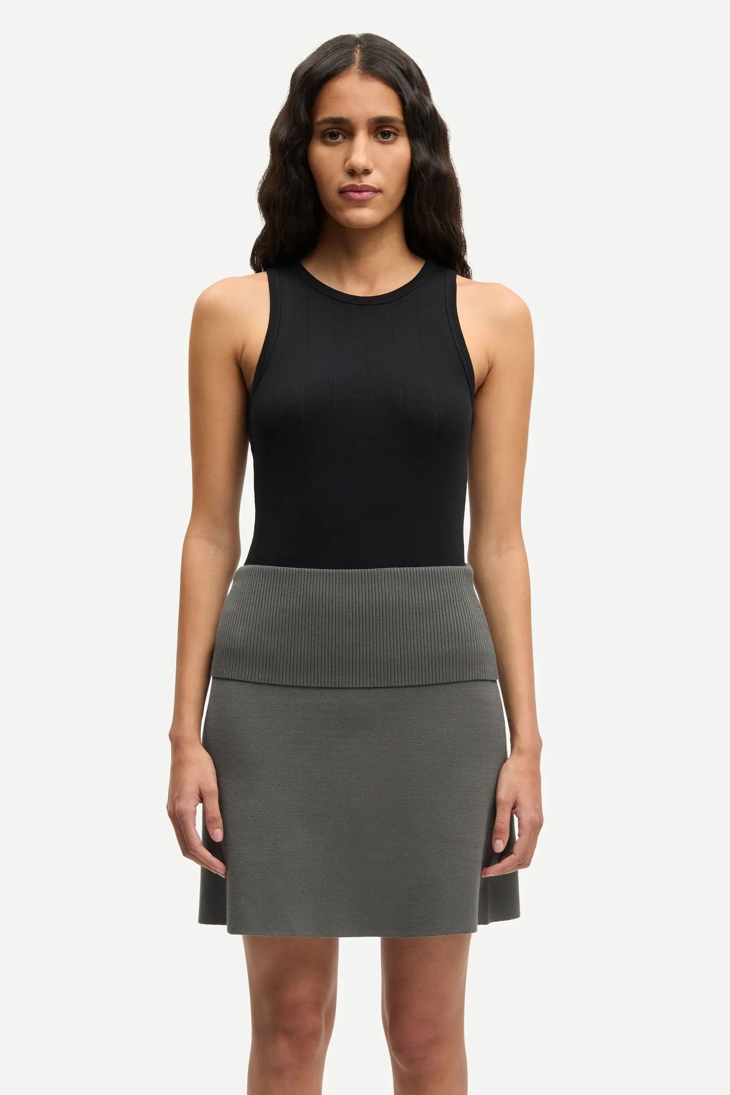 Samsøe Samsøe - Saanne Skirt, Gunmetal