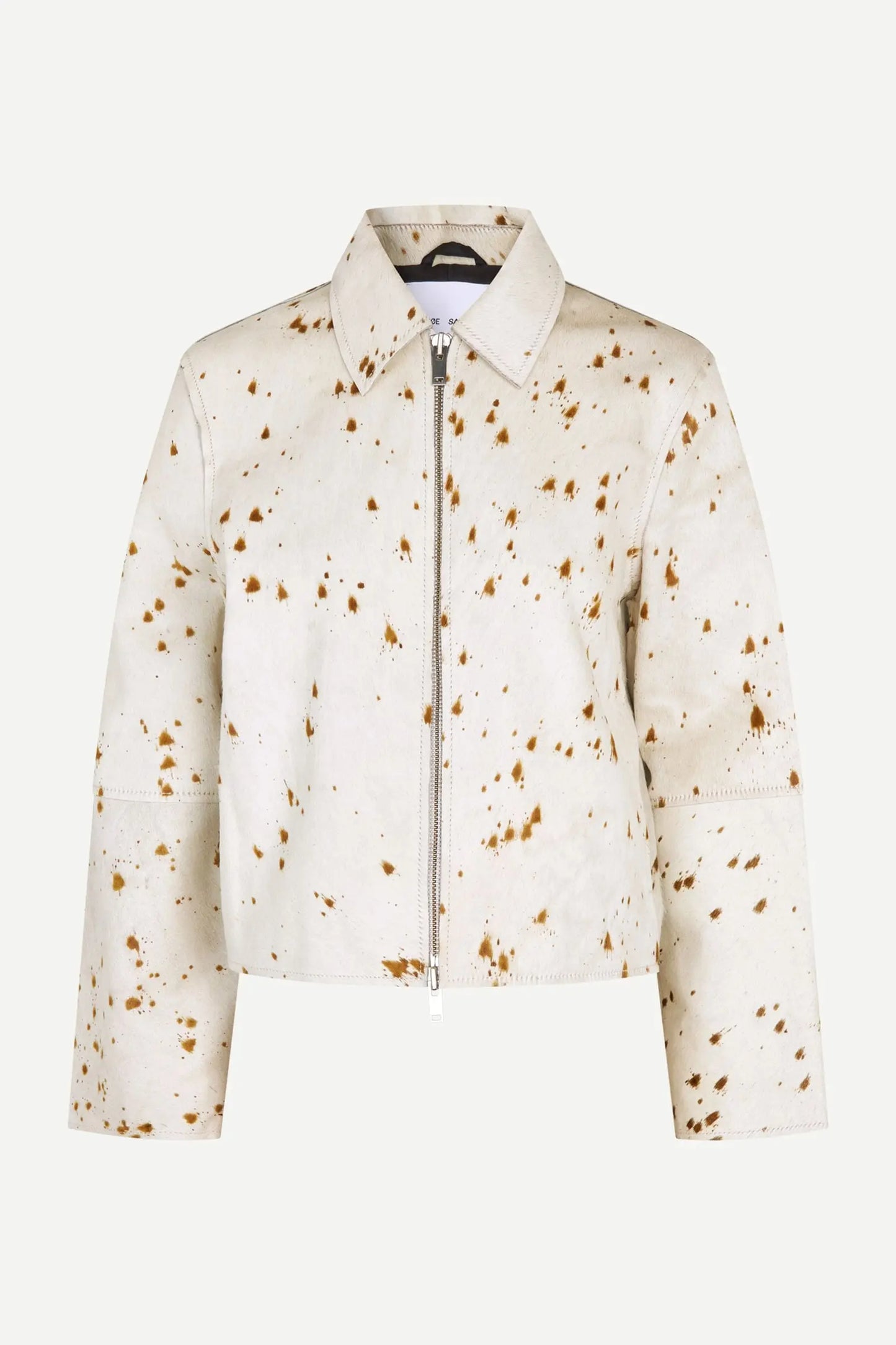 Samsøe Samsøe - Salylo Leather Jacket, Stray Dott