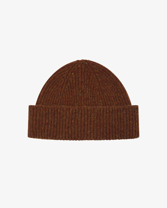 Uskees - 4003 Speckled Donegal Wool Hat, Chestnut