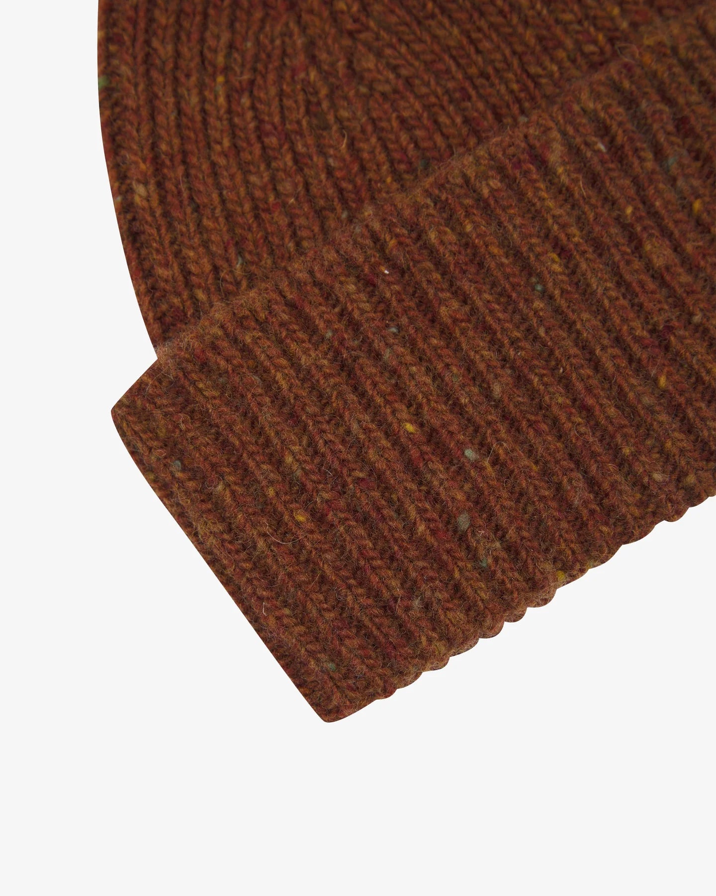 Uskees - 4003 Speckled Donegal Wool Hat, Chestnut