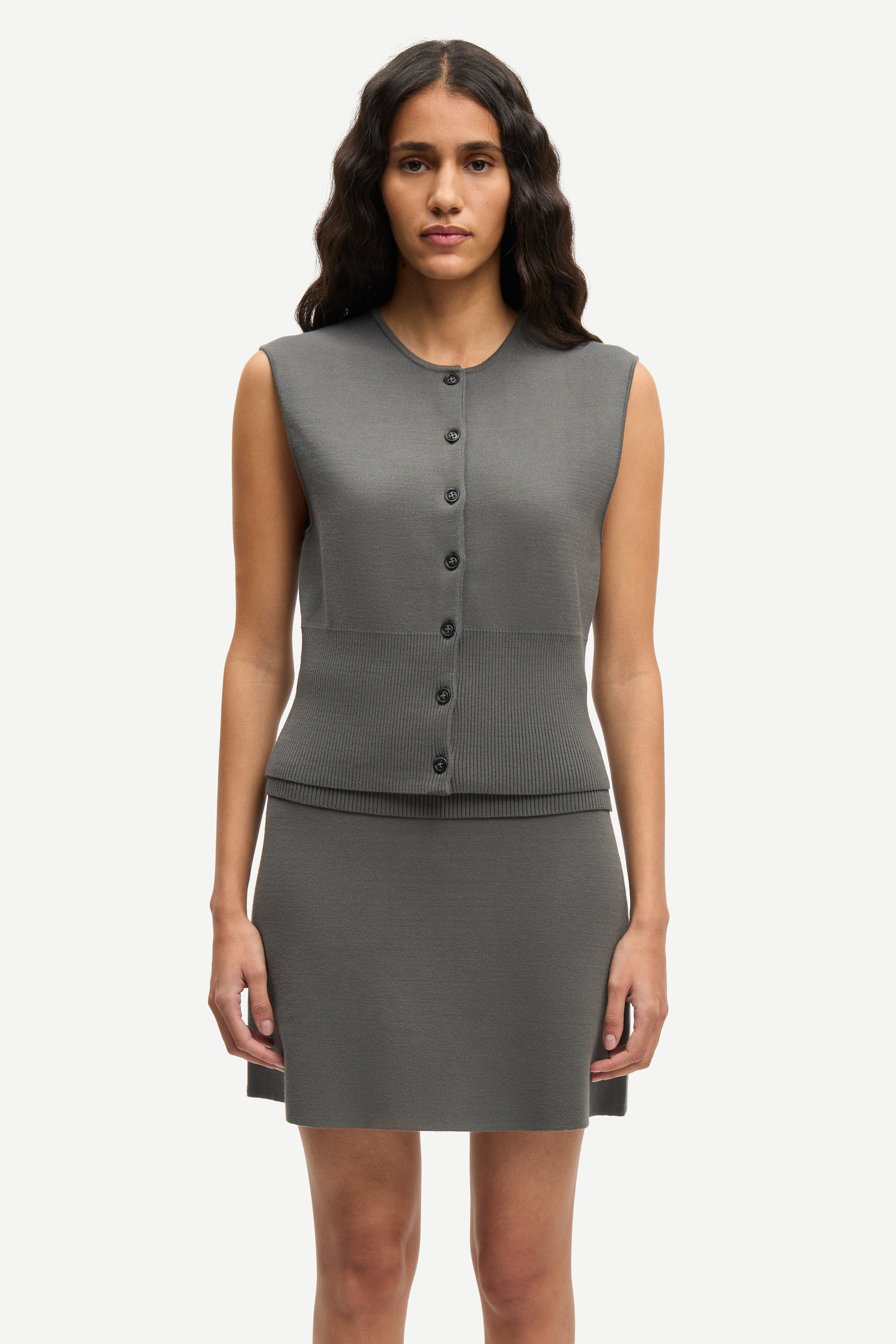 Samsøe Samsøe - Saanne Top, Gunmetal