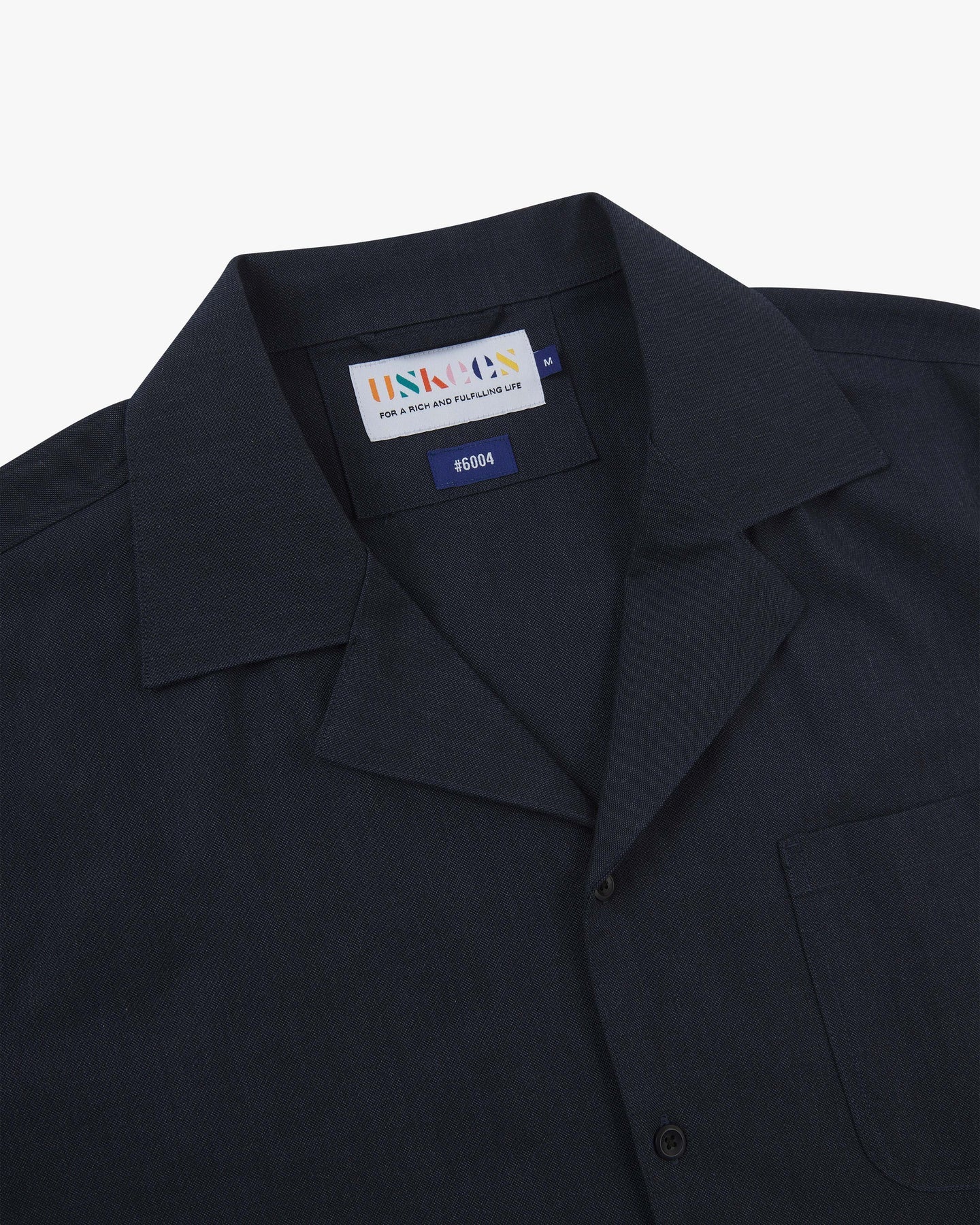 Uskees - 6004 Cuban Shirt, Atlantic Blue