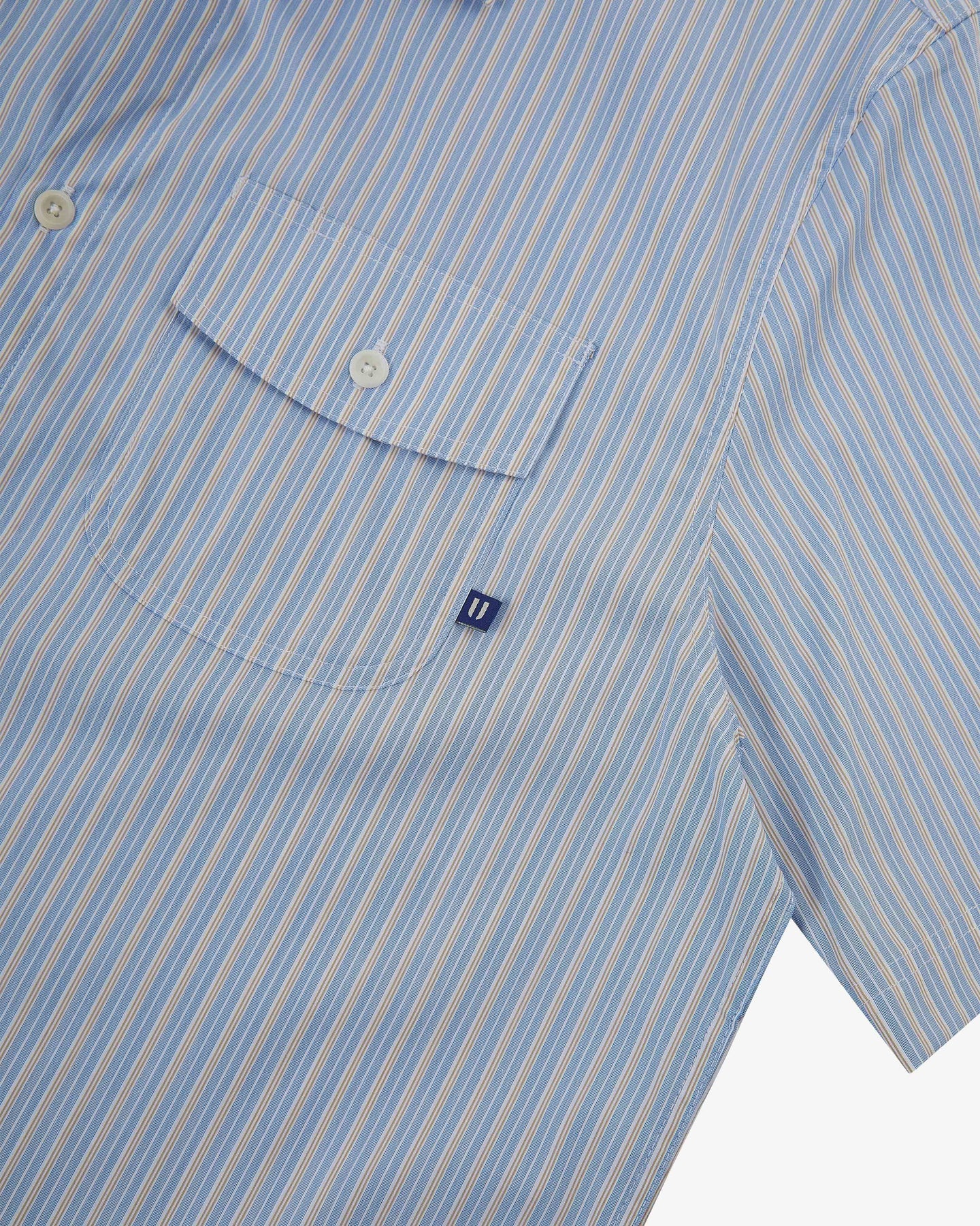 Uskees - Tasker Shirt, Blue Gold Blend