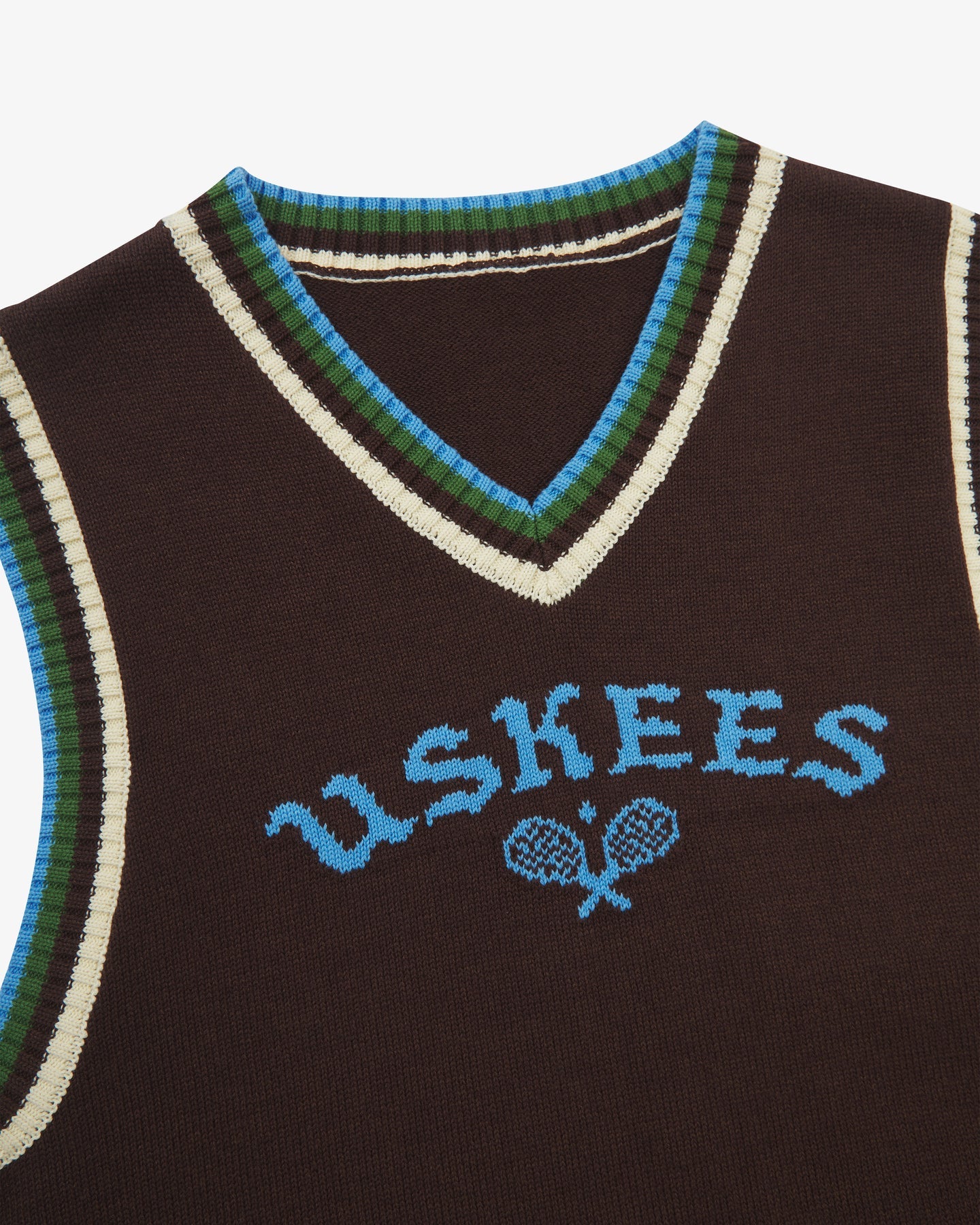 Uskees - Racquet Club Tank Top, Sepia
