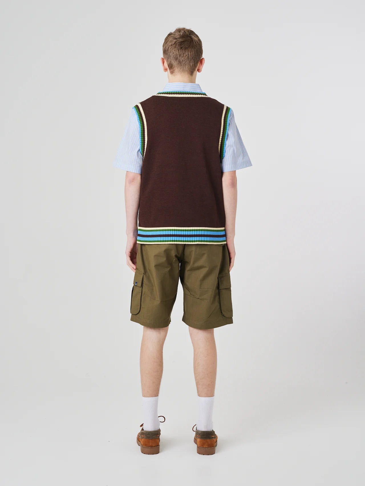 Uskees - Racquet Club Tank Top, Sepia