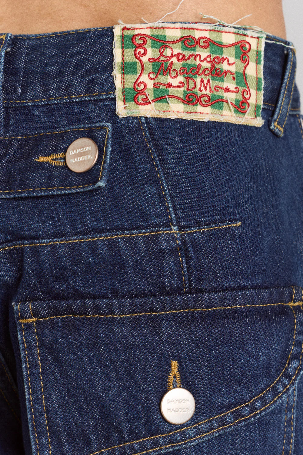 Damson Madder - Barrel Nina Jean, Authentic Mid Blue Wash