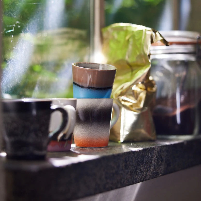 HK Living 70s Ceramics: Espresso mug, funky