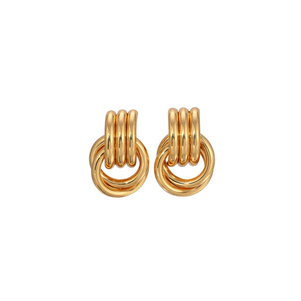 Heaven Mayhem - Mini Knot Earring, Gold