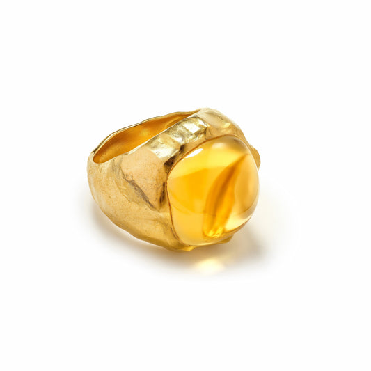 Tyger by the Tail - Petra Ring, Gold