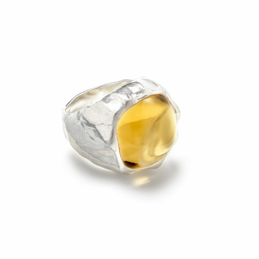 Tyger by the Tail - Petra Ring, Silver