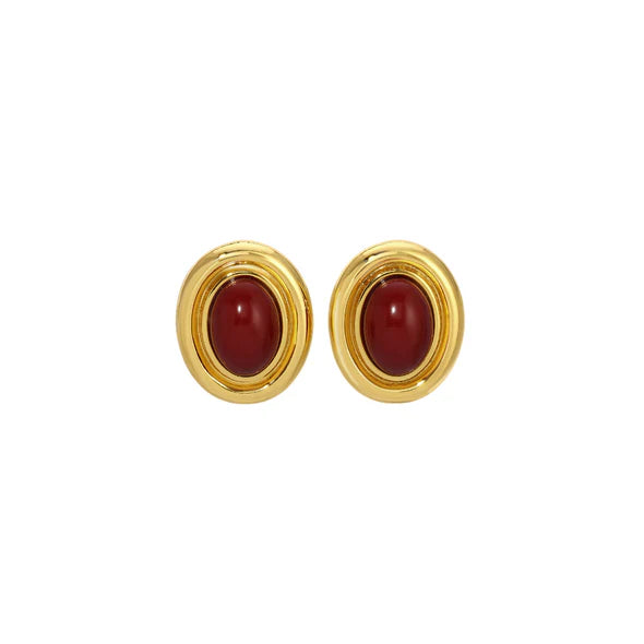 Heaven Mayhem - Prize Earrings, Burgundy