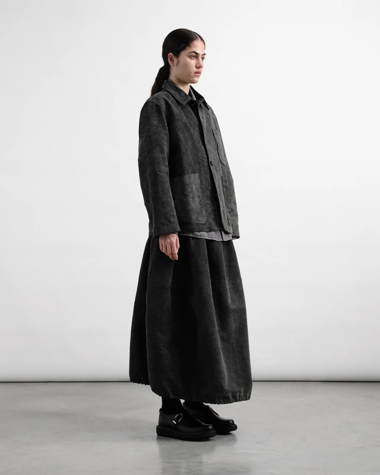 YMC - Parachute Skirt - Charcoal