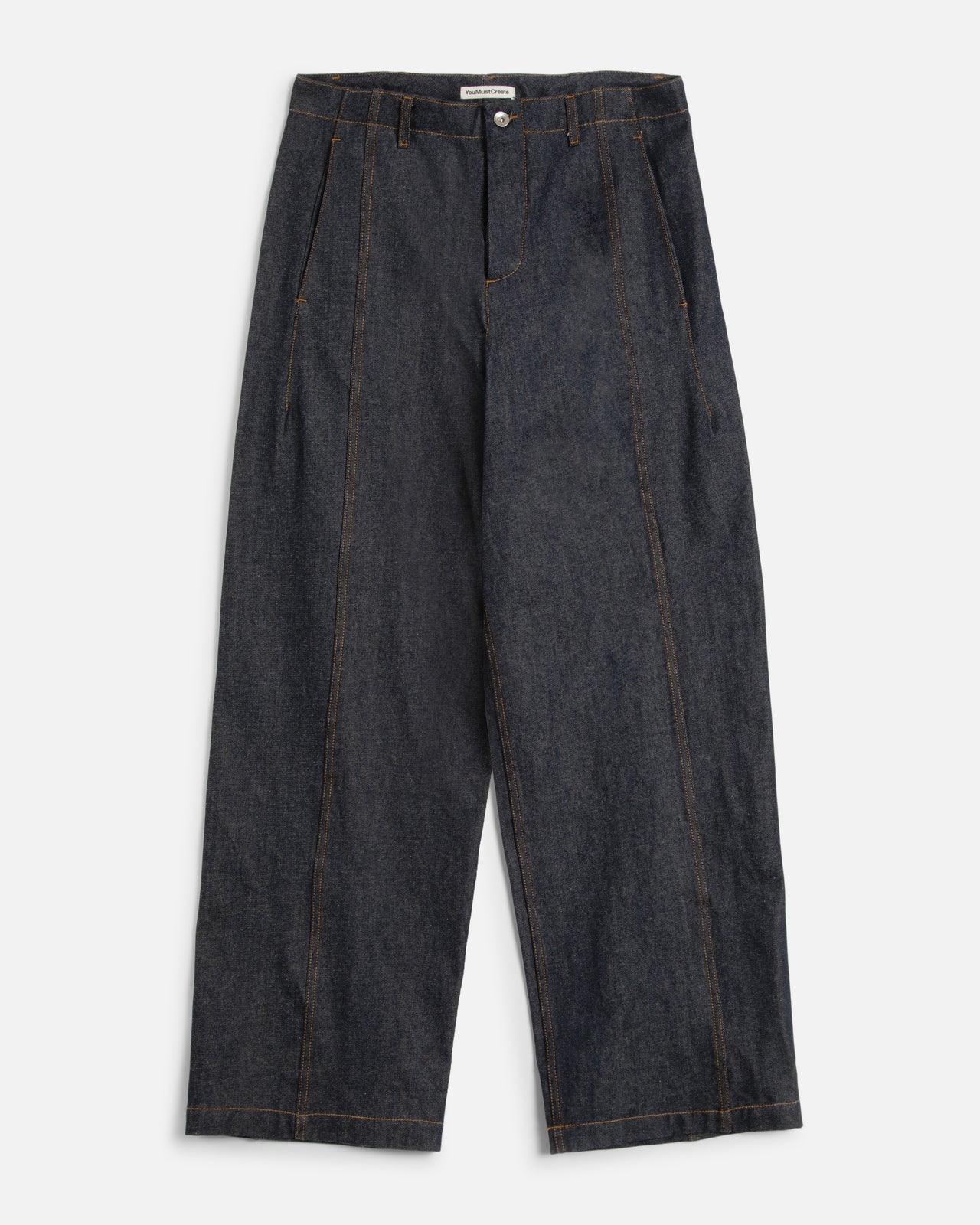 YMC - Displaced Seam Jeans, Indigo
