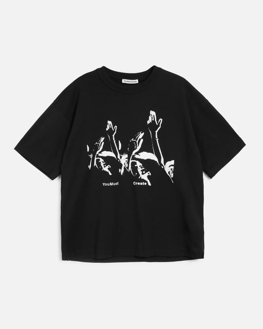 YMC - Triple T-Shirt, Solarised Print