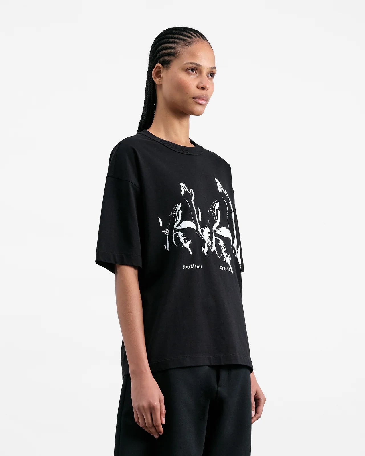 YMC - Triple T-Shirt, Solarised Print