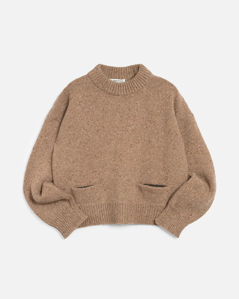 YMC - Bonnie Donegal Jumper, Brown