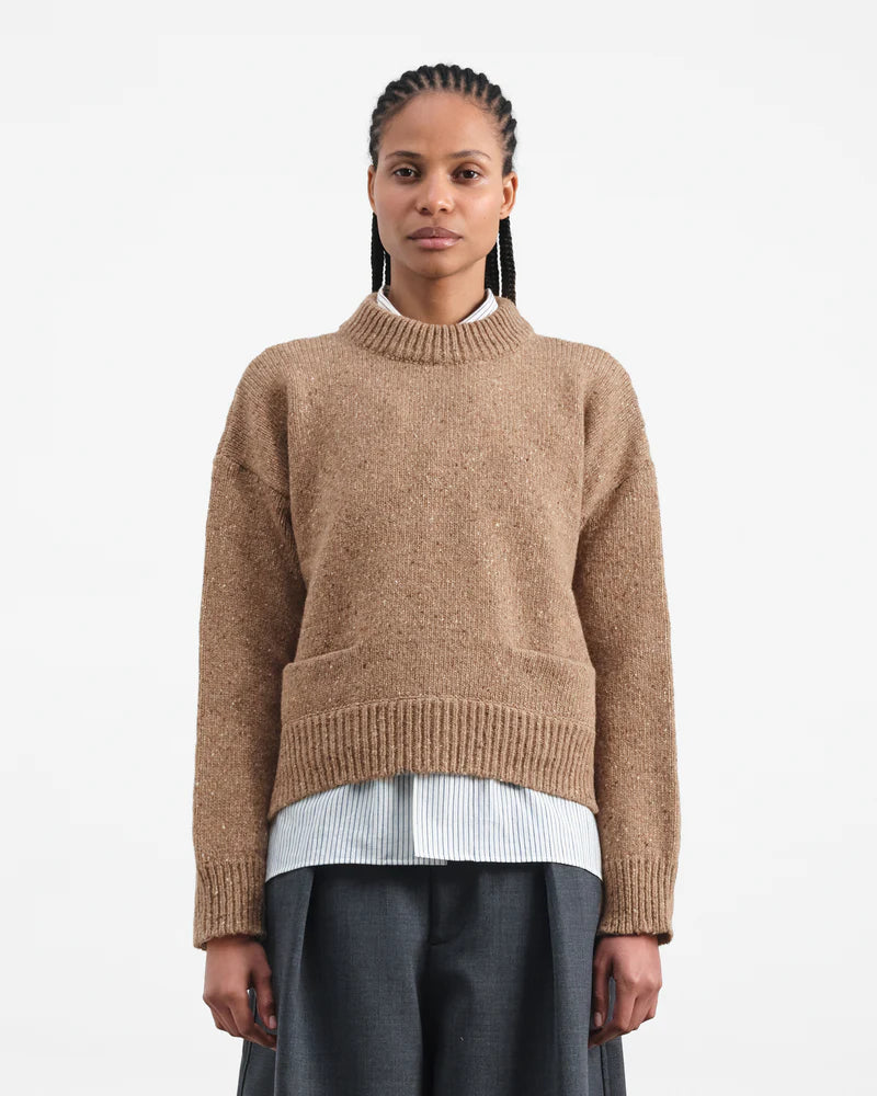 YMC - Bonnie Donegal Jumper, Brown