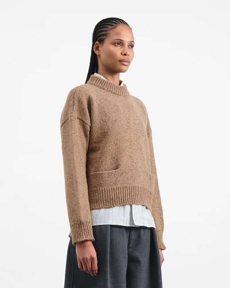 YMC - Bonnie Donegal Jumper, Brown