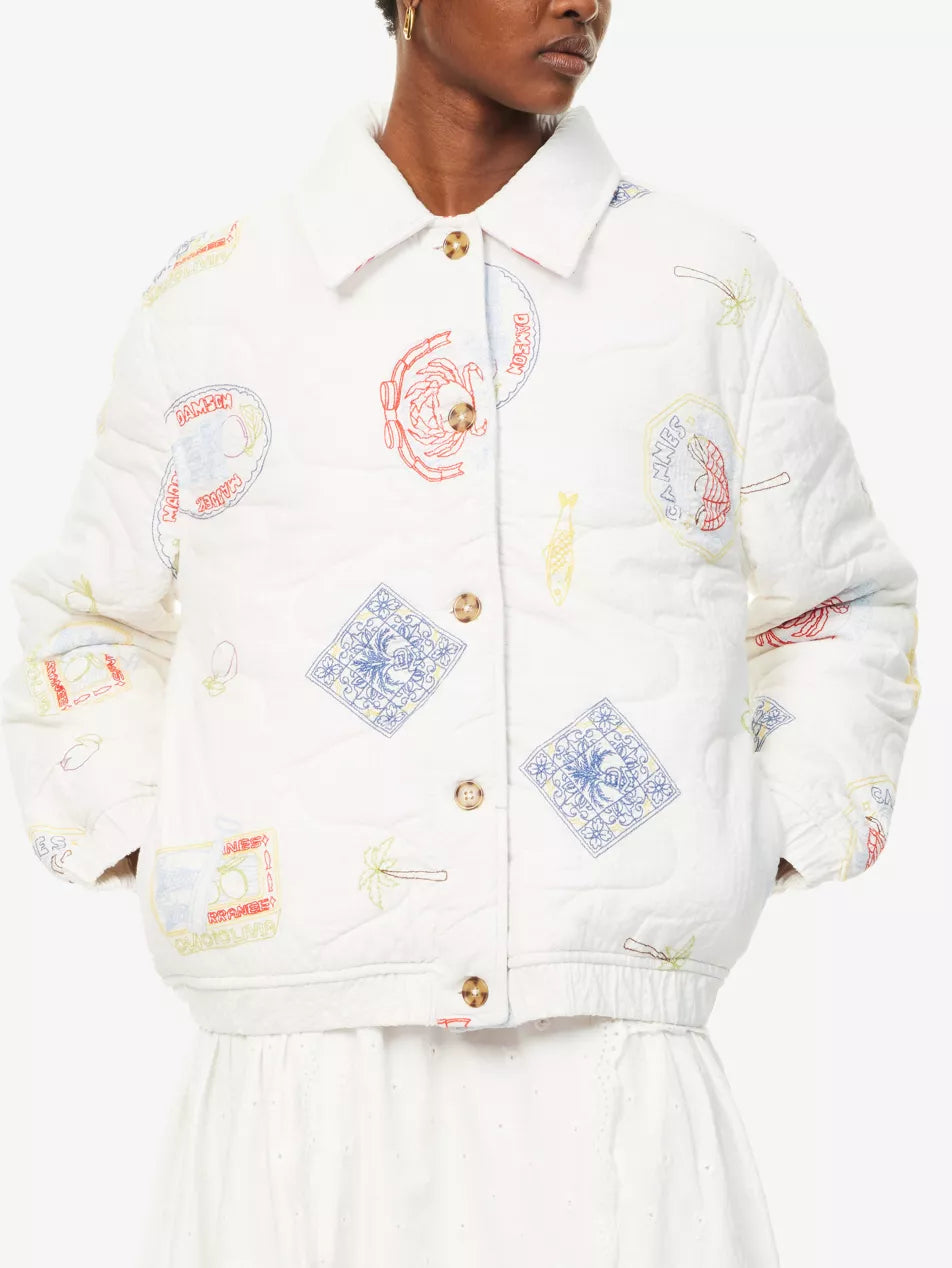 Damson Madder - Claudia Bomber - Hotel Embroideries