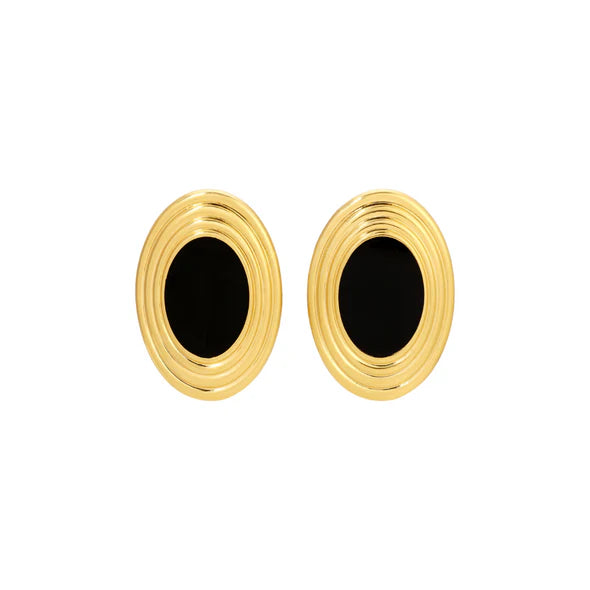 Heaven Mayhem - Rowan Earrings, Black