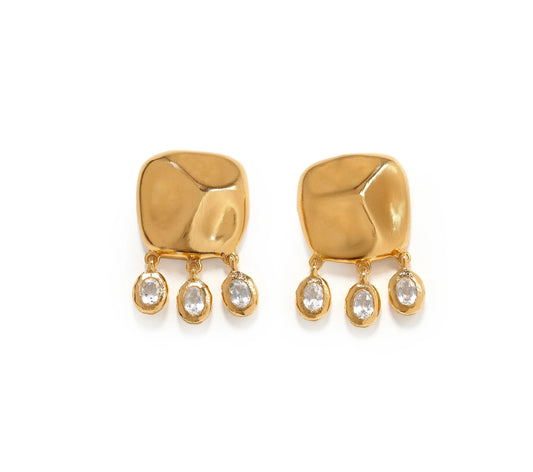 Tyger by the Tail - Nyx Earrings, Gold