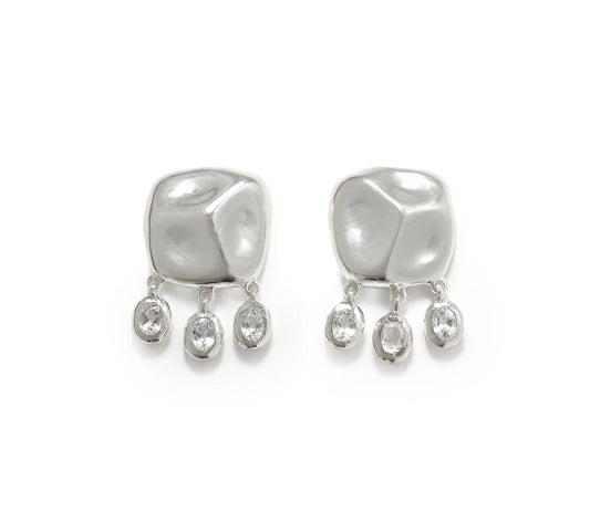Tyger by the Tail - Nyx Earrings, Silver