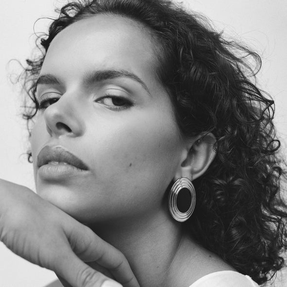 Heaven Mayhem - Rowan Earrings, Black