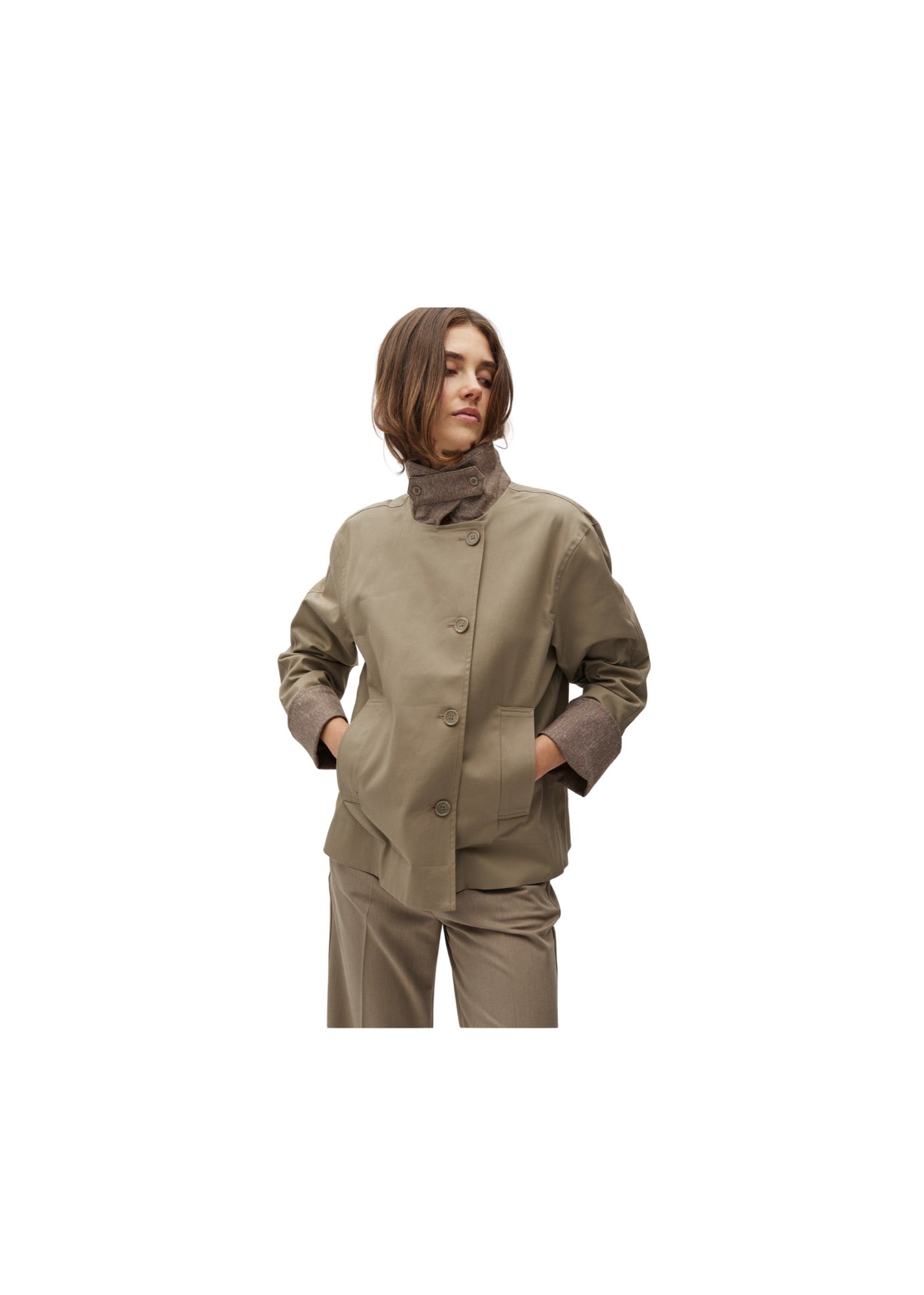 MbyM - Zuianna, Bavina-M Jacket, Brindle Sand