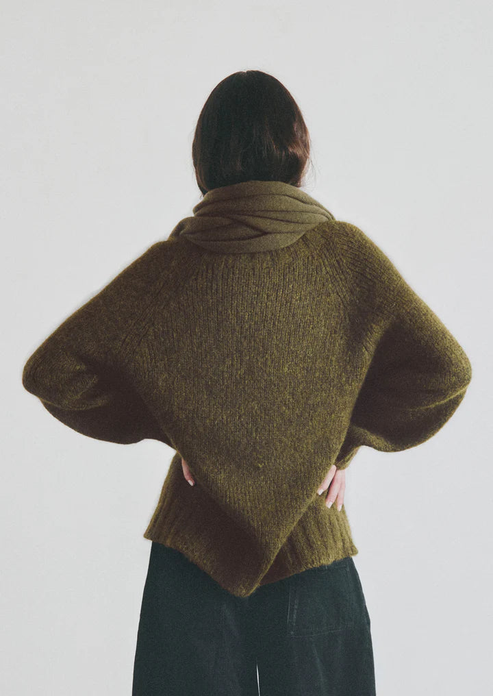 TOAST - Lofty Alpaca High Neck Sweater