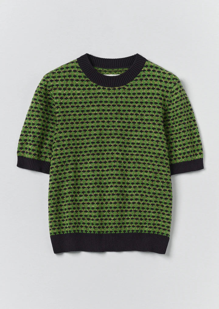 TOAST - Jacquard Knitted Cotton Top