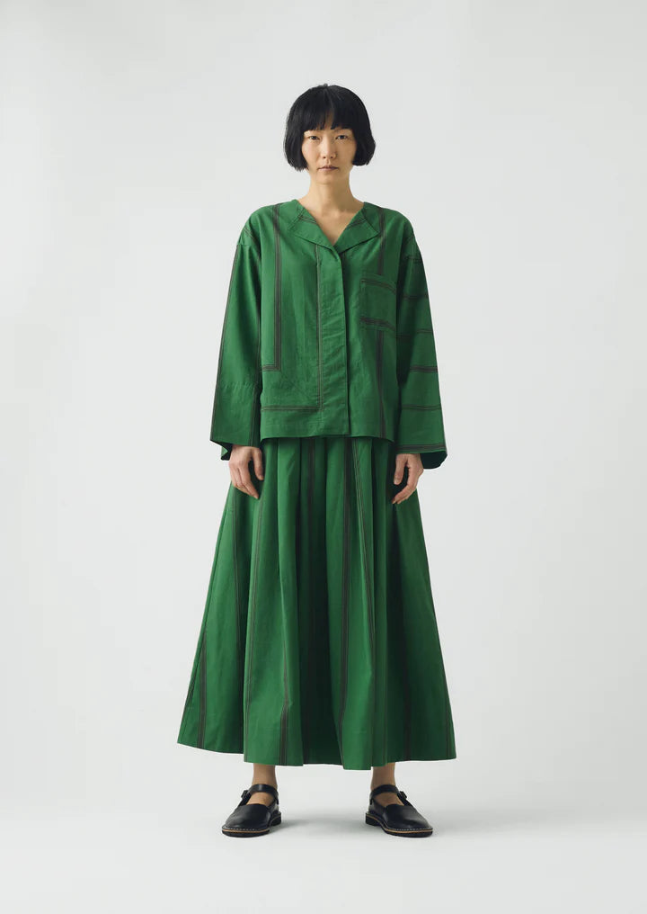 TOAST - Tea Towel Stripe Long Sleeve Top