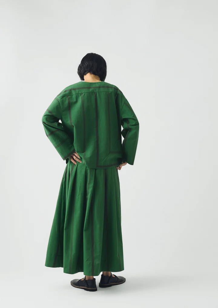 TOAST - Tea Towel Stripe Long Sleeve Top