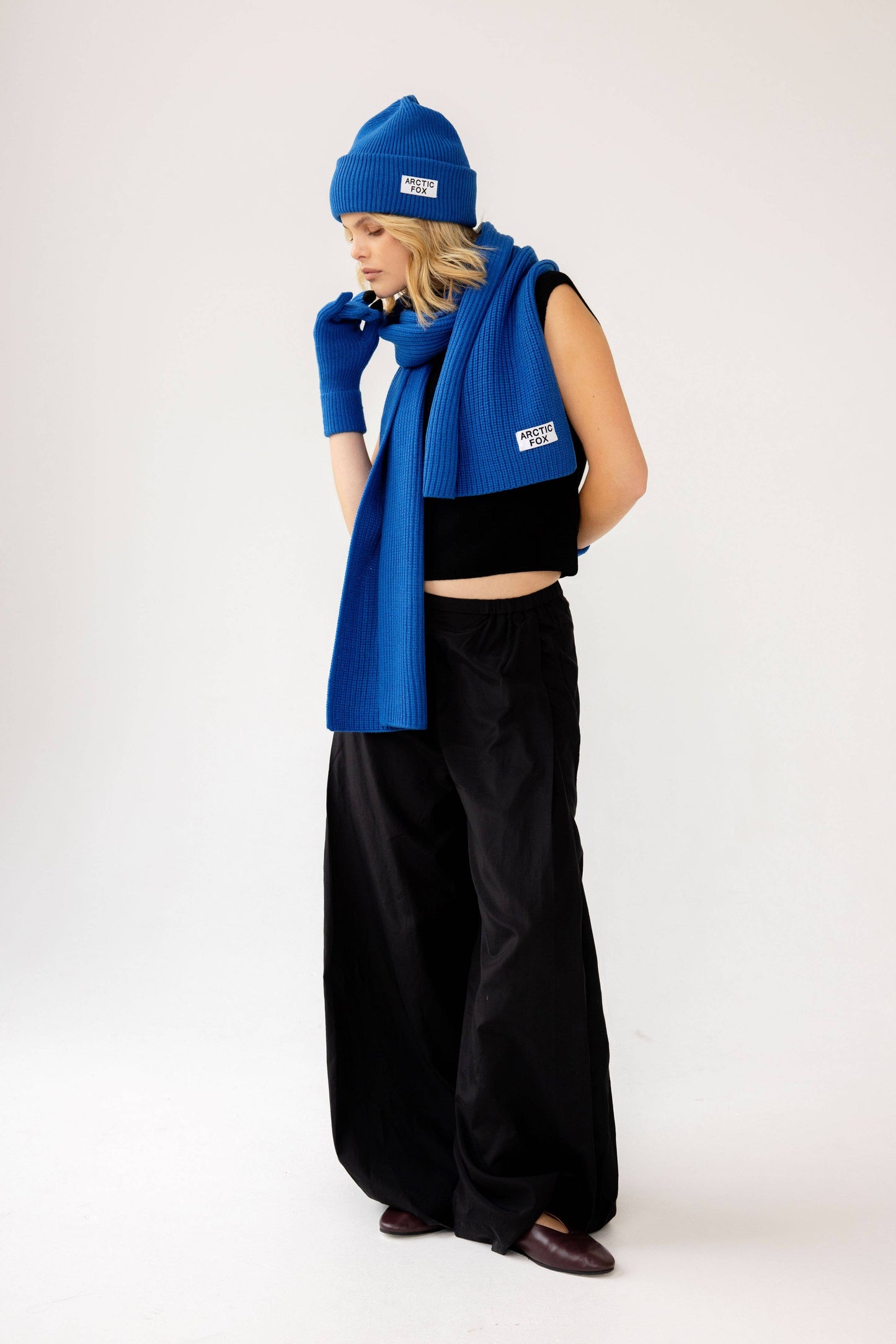 Arctic Fox & Co - Recycled Bottle Gloves - Ocean Blue - AW25