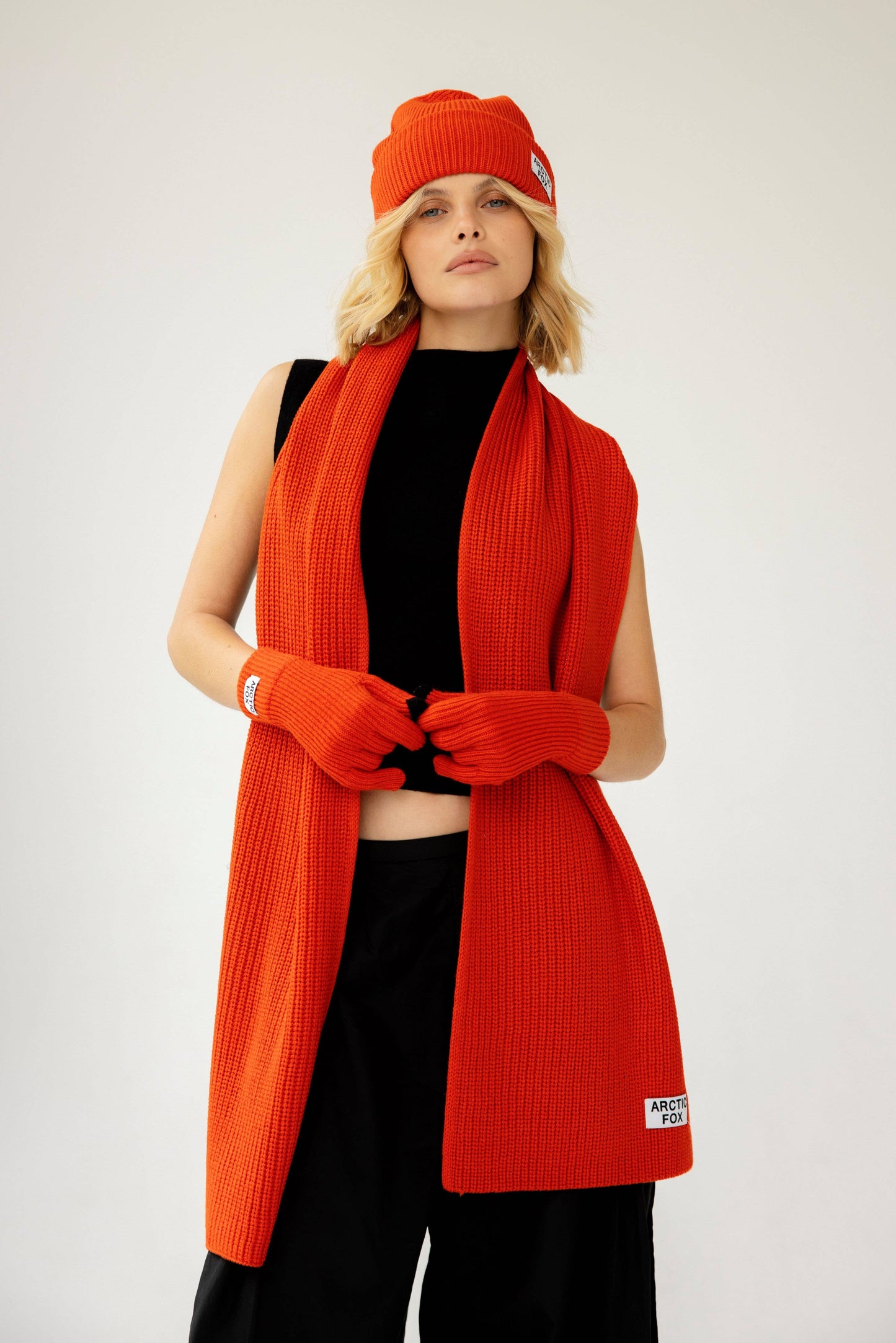 Arctic Fox & Co - Recycled Bottle Gloves - Sunkissed Coral - AW25