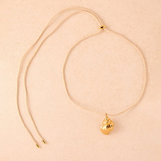 Agapée - Voluta Necklace, Gold
