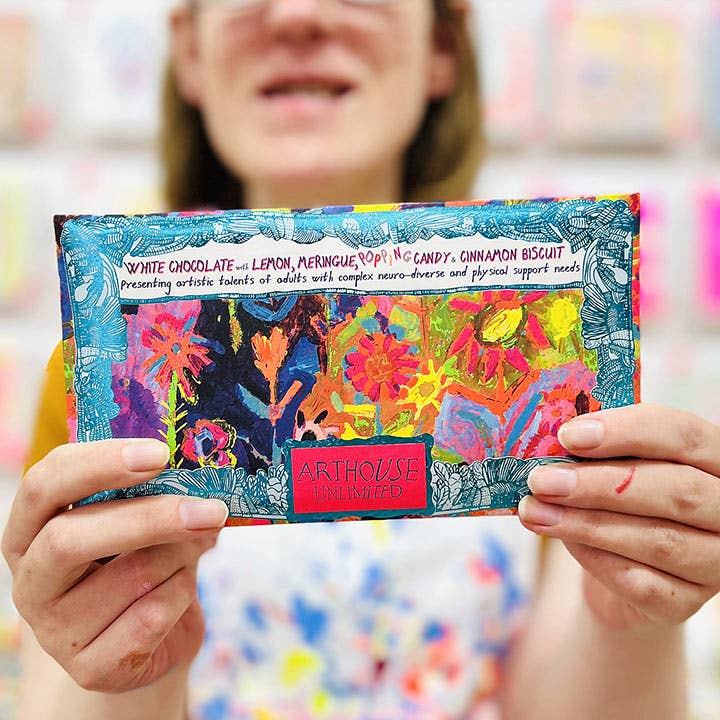 Arthouse Unlimited Sunflowers in the Hill White Chocolate Bar