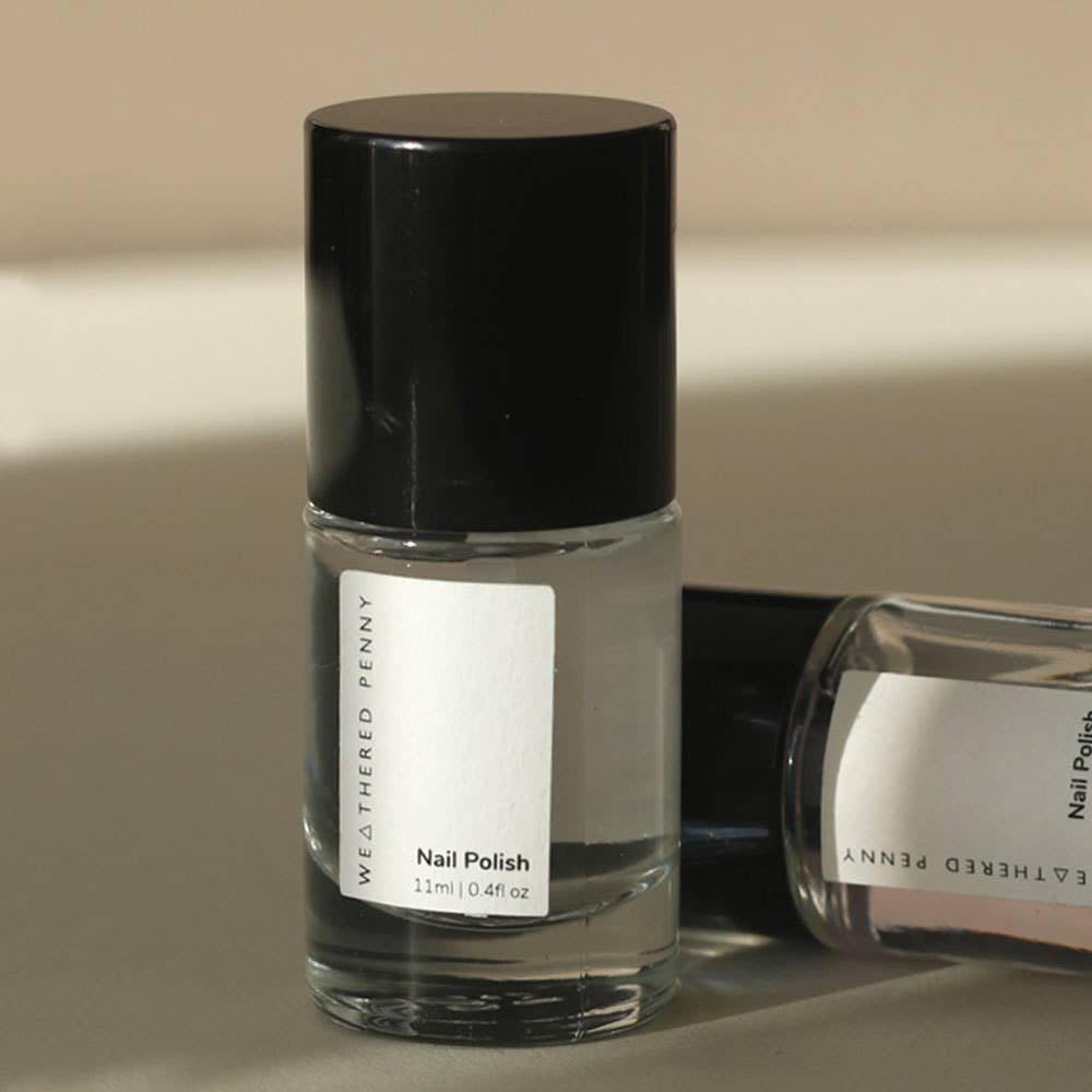 A Weathered Penny - Vegan & Non Toxic Nail Polish - Ultra Gloss Top Coat