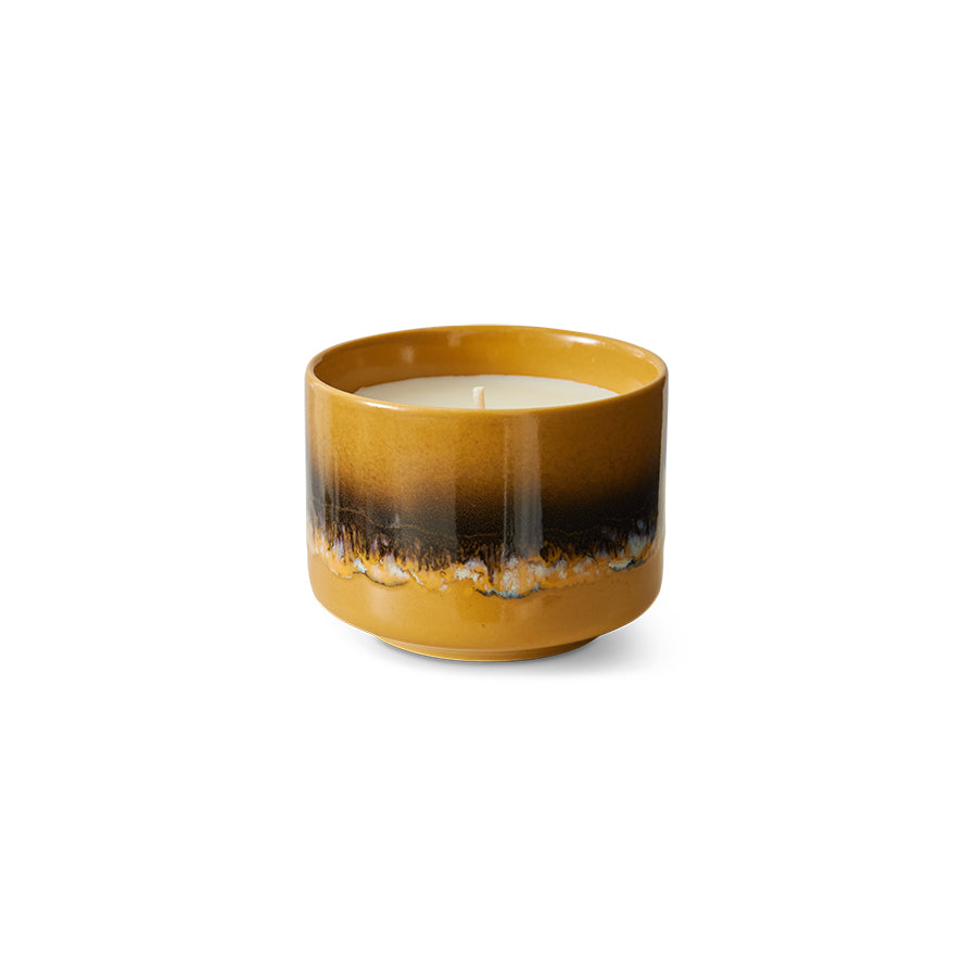 HKLIVING - 70s Ceramics: Small Scented Candle, Valencia