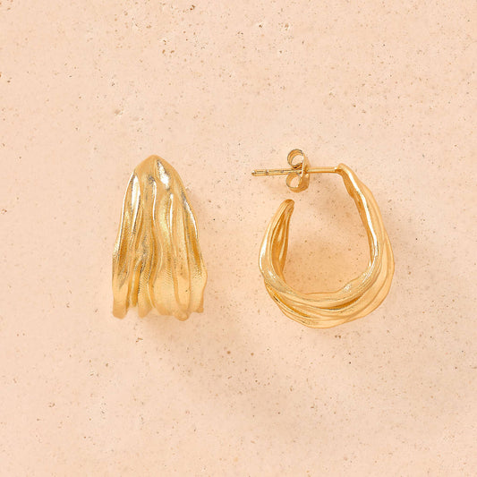 Agapée Jewelry - Lina Earrings, Gold
