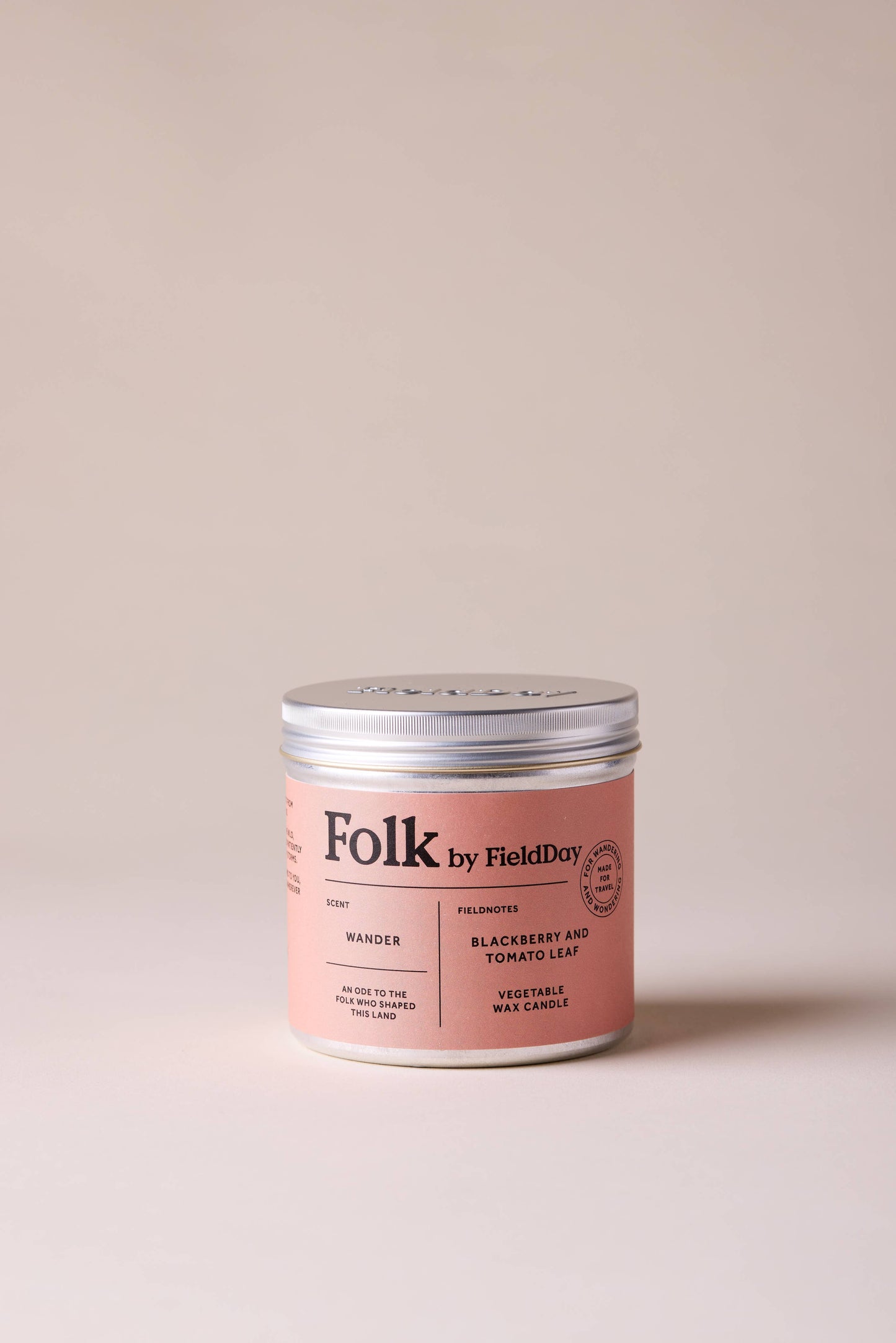 FieldDay - Folk Tin Candle, Wander
