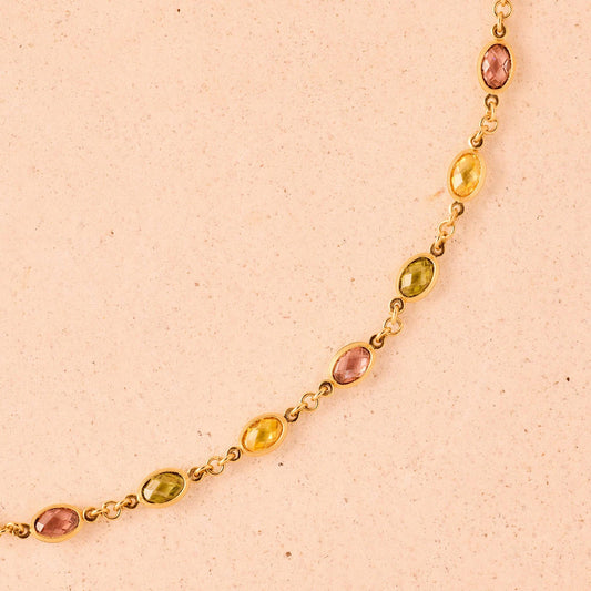 Agapée Jewelry - Fruitera Autumna Necklace, Gold