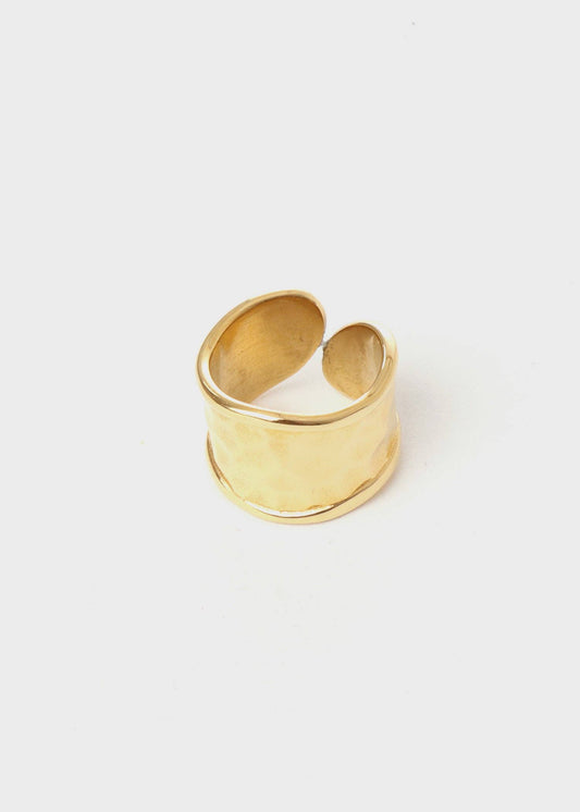About November - Pam Wide Ring Gold