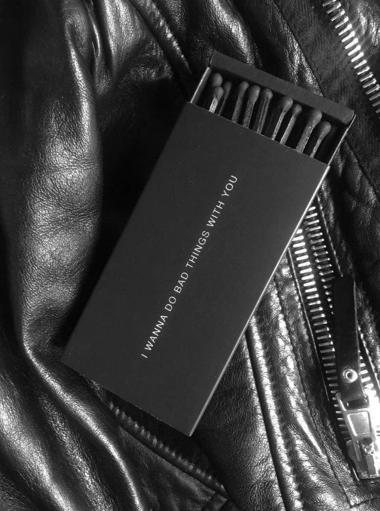 Cardsome -  I WANNA DO BAD THINGS WITH YOU MATCHES LARGE