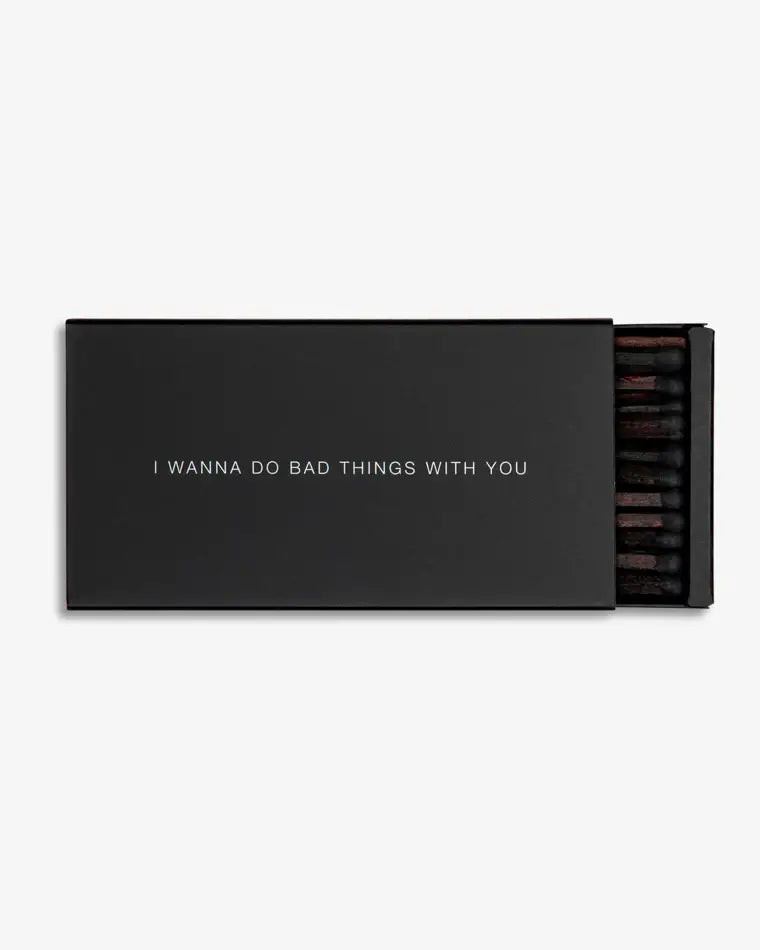 Cardsome -  I WANNA DO BAD THINGS WITH YOU MATCHES LARGE