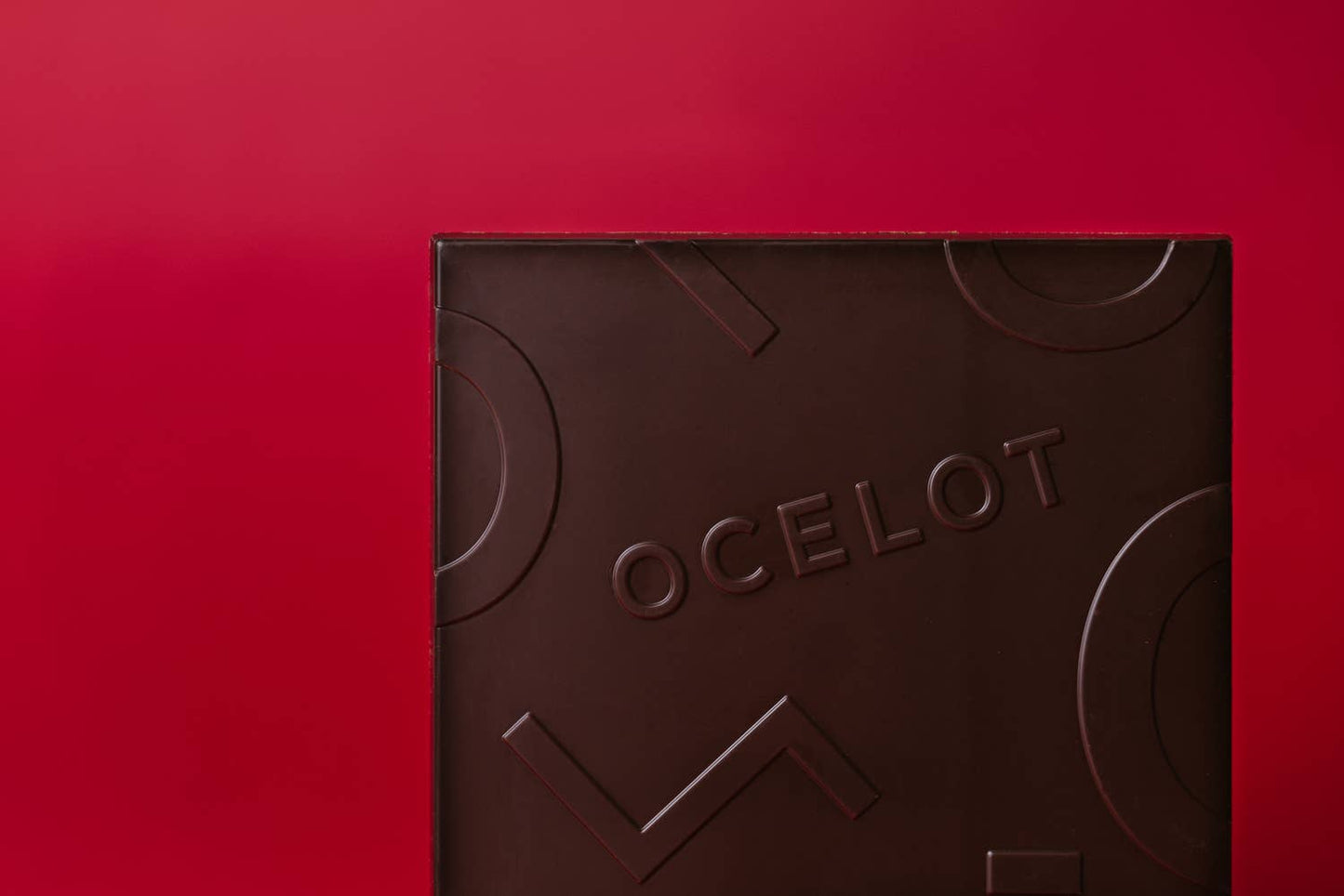 Ocelot Chocolate - Black Cherry - award winning Organic 70% dark choc bar, 70g