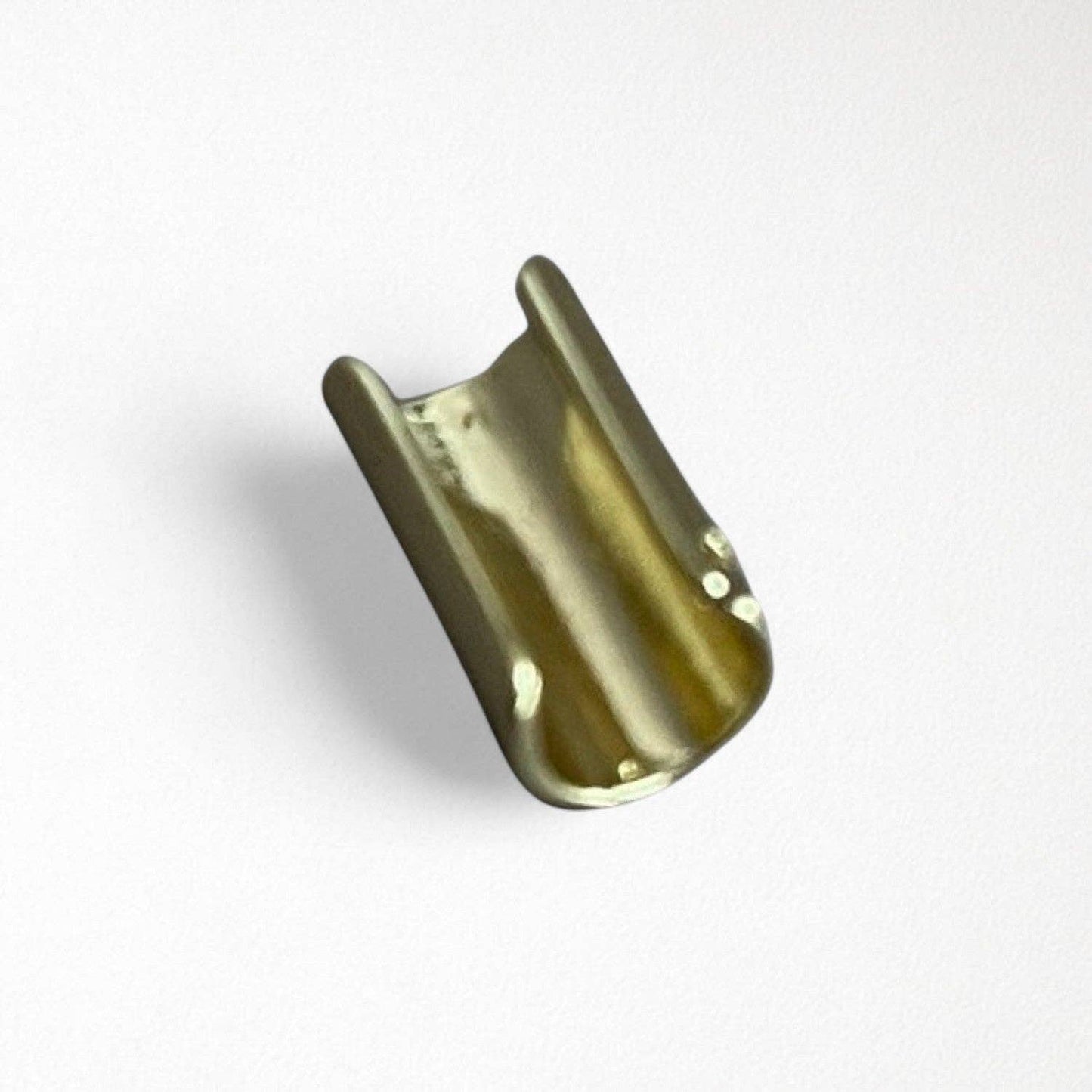 Gold Earlobe Cuff Earring (One Piece)