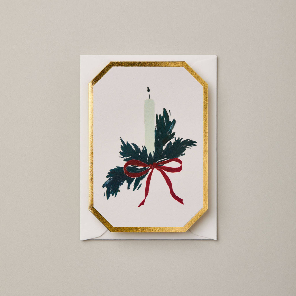 Katie Housley - Mini Holiday Card, Christmas Candle