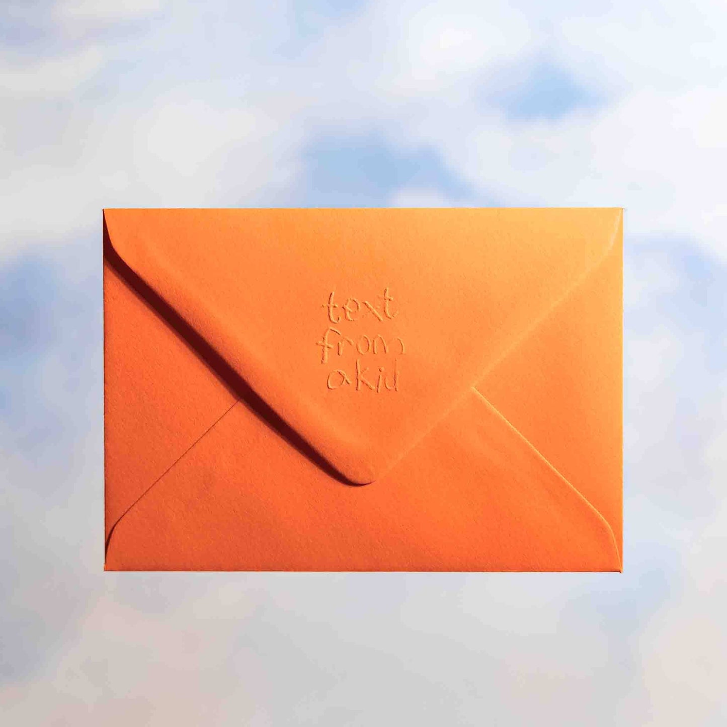 Text from a Friend, Hand Foiled Card - From Me To You