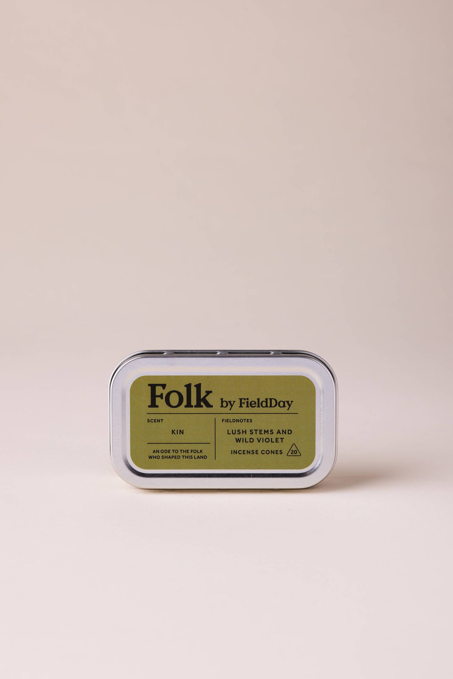 FieldDay - Folk Tin of Incense Cones, Kin