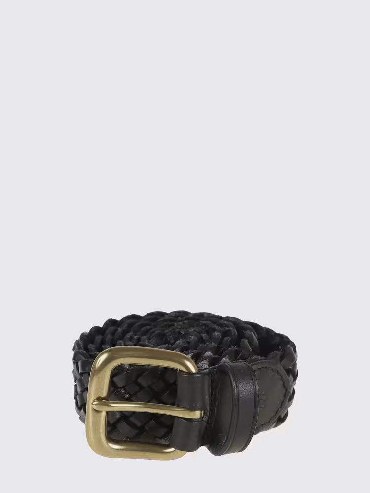 Dragon Diffusion - 5mm Square Buckle Belt, Black